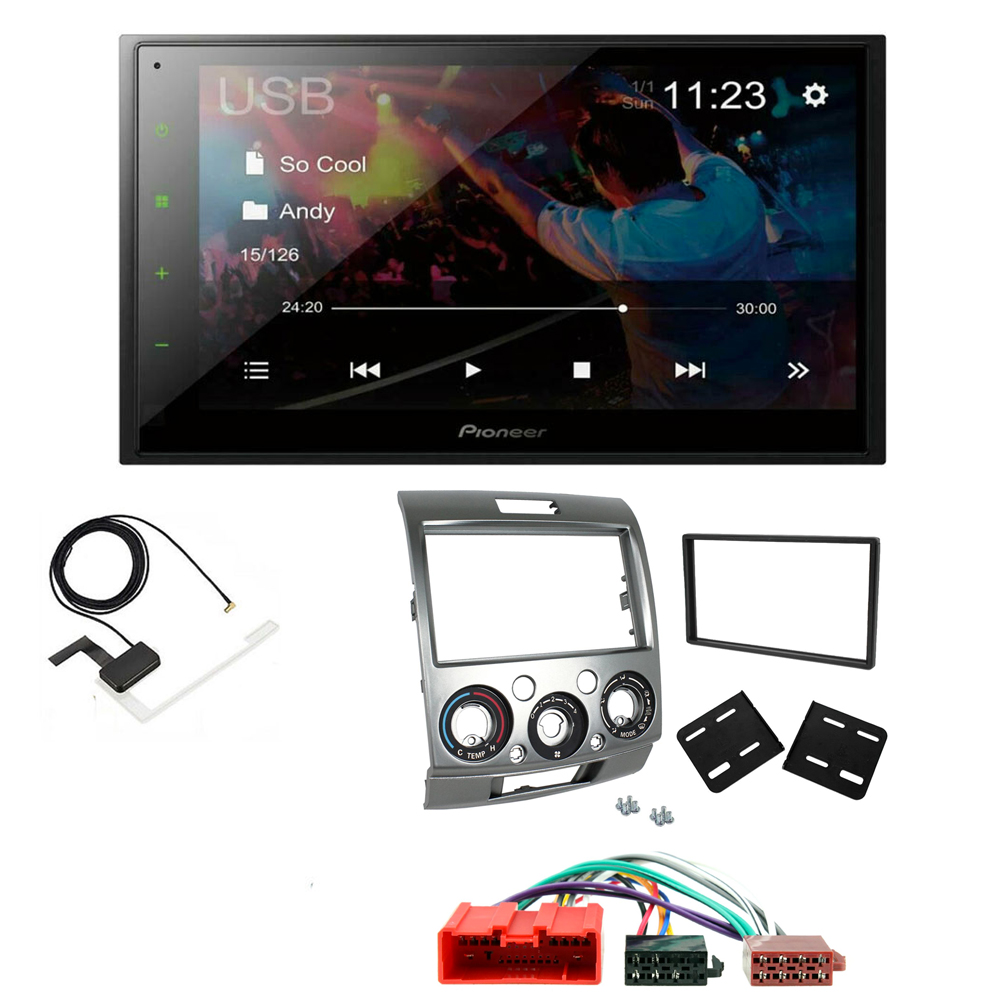 Ford Ranger 2007 - 2012 Pioneer 6.8" Screen Bluetooth iPod iPhone WebLink USB DAB Radio Upgrade Kit