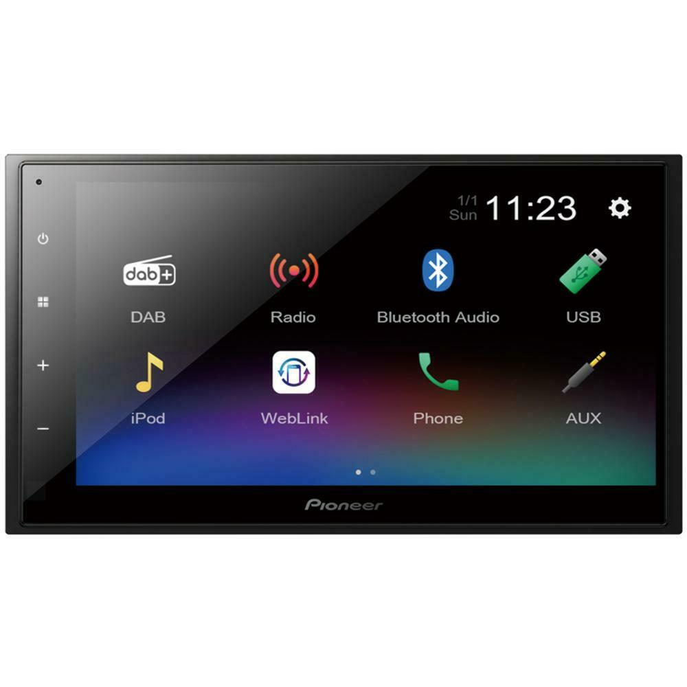 Mazda MX-5 Pioneer 6.8" Double Din Bluetooth WebLink USB DAB Radio Upgrade Kit