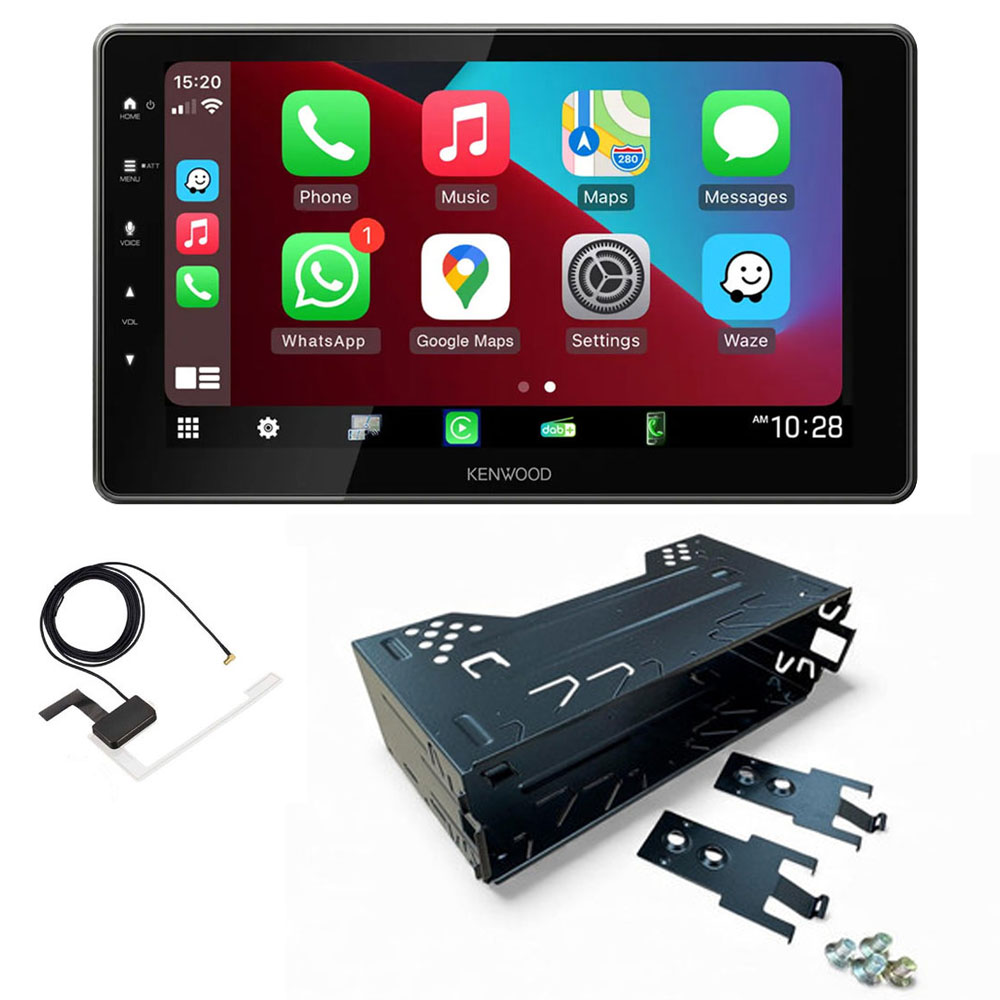 DMX-F920DS + Aerial + Single Din Sleeve Cage