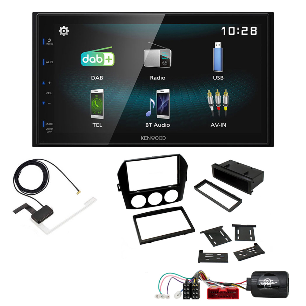 DMX125DAB + Aerial + FKIT-MAZDA-07