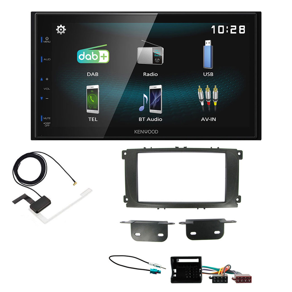 DMX125DAB + Aerial + FKIT-FORD-25