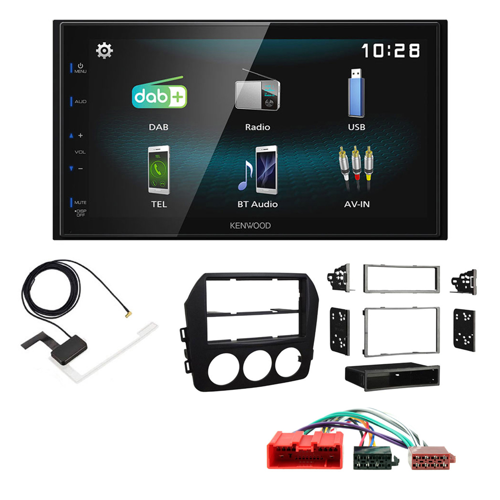 DMX125DAB + Aerial + FKIT-MAZDA-14