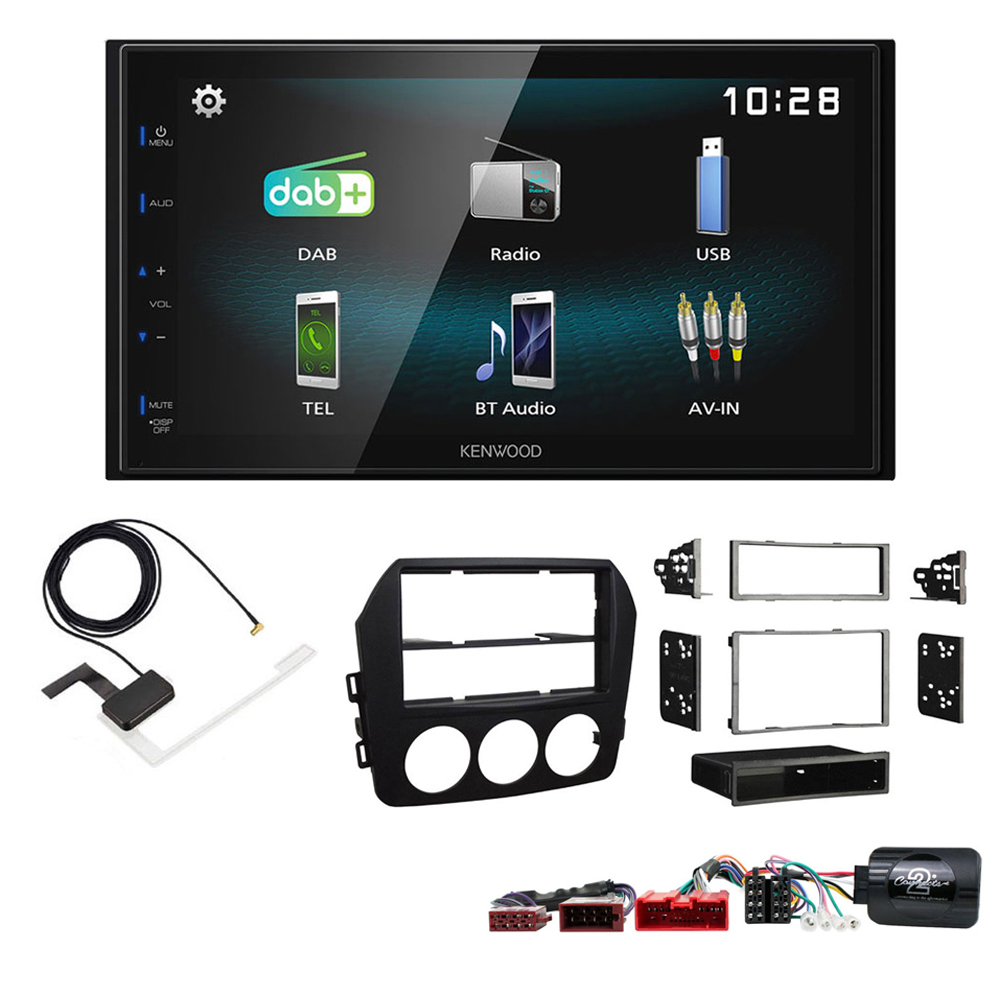 DMX125DAB + Aerial + FKIT-MAZDA-17