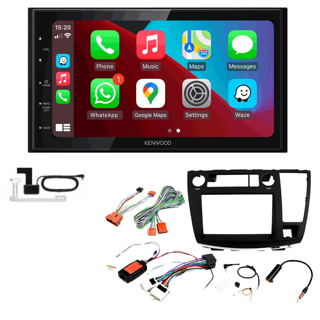 Nissan Elgrand Kenwood DMX5020DABS Apple CarPlay Double Din