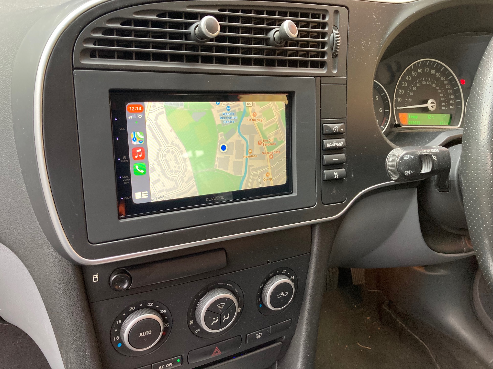 SAAB 93 2006 > Kenwood DMX5020DAB Carplay / Android Auto ...