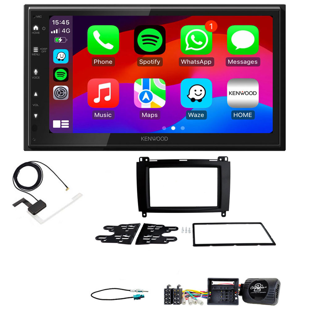 Kenwood DMX5023DABS + Aerial + CTKMB12 Android Auto DMX5023DABS + Aerial + CTKMB12