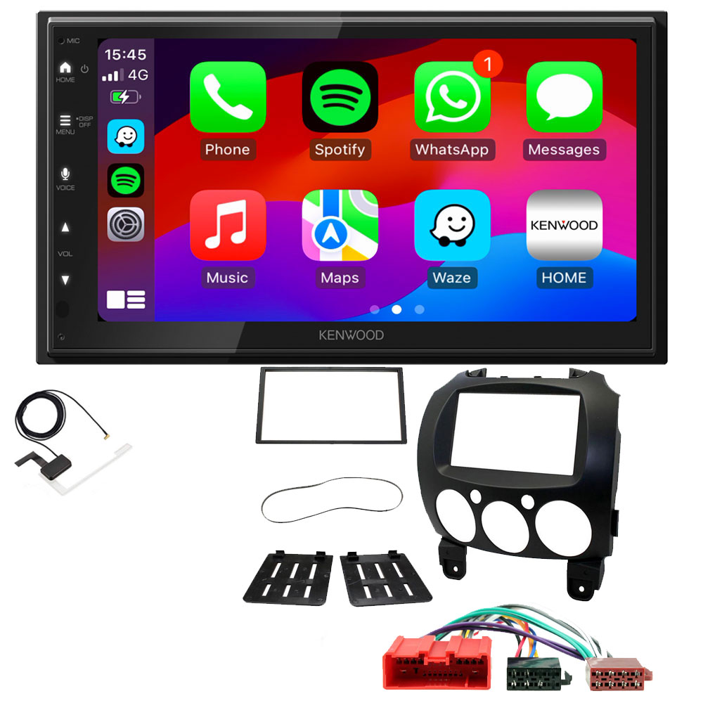 DMX5023DABS + Aerial + FKIT-MAZDA-10