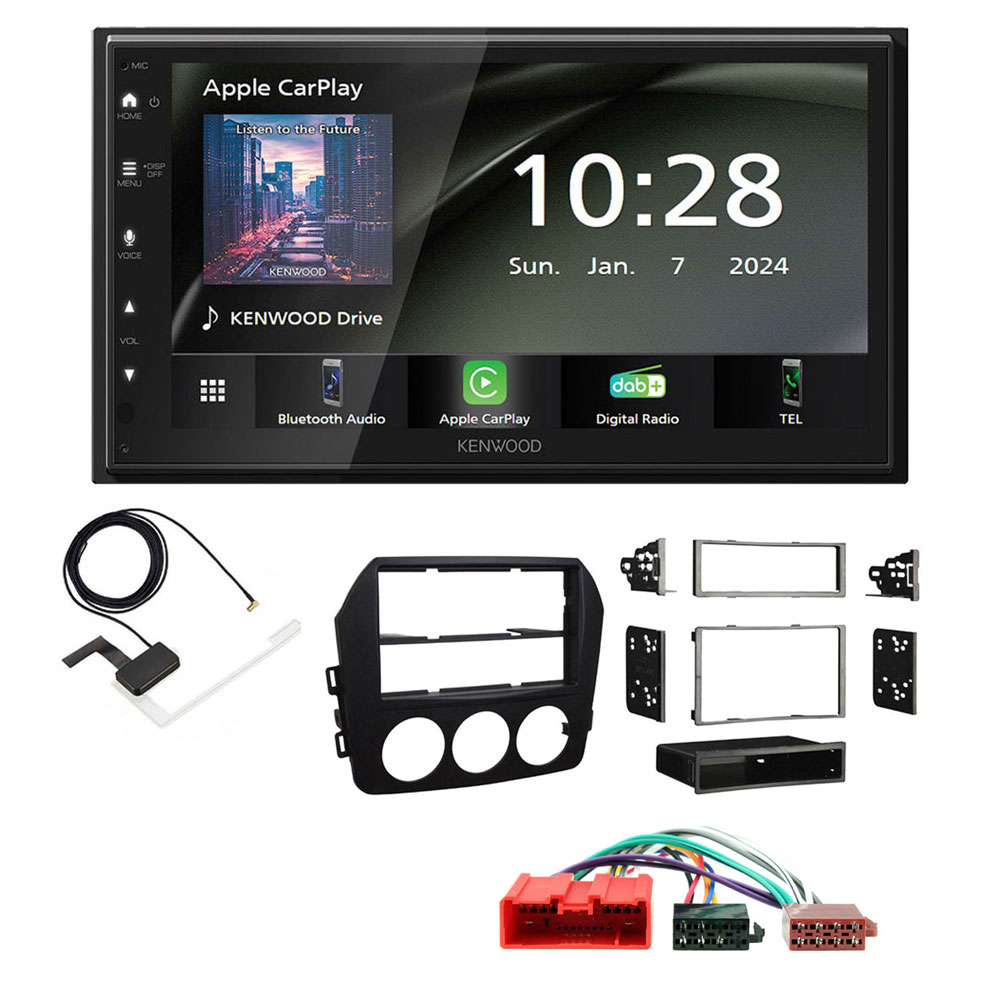 DMX6523DABS + Aerial + FKIT-MAZDA-14