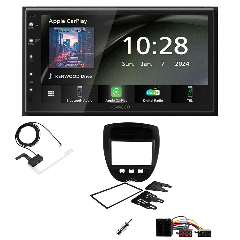 DMX6523DABS + Aerial + FKIT-PEUGEOT-49