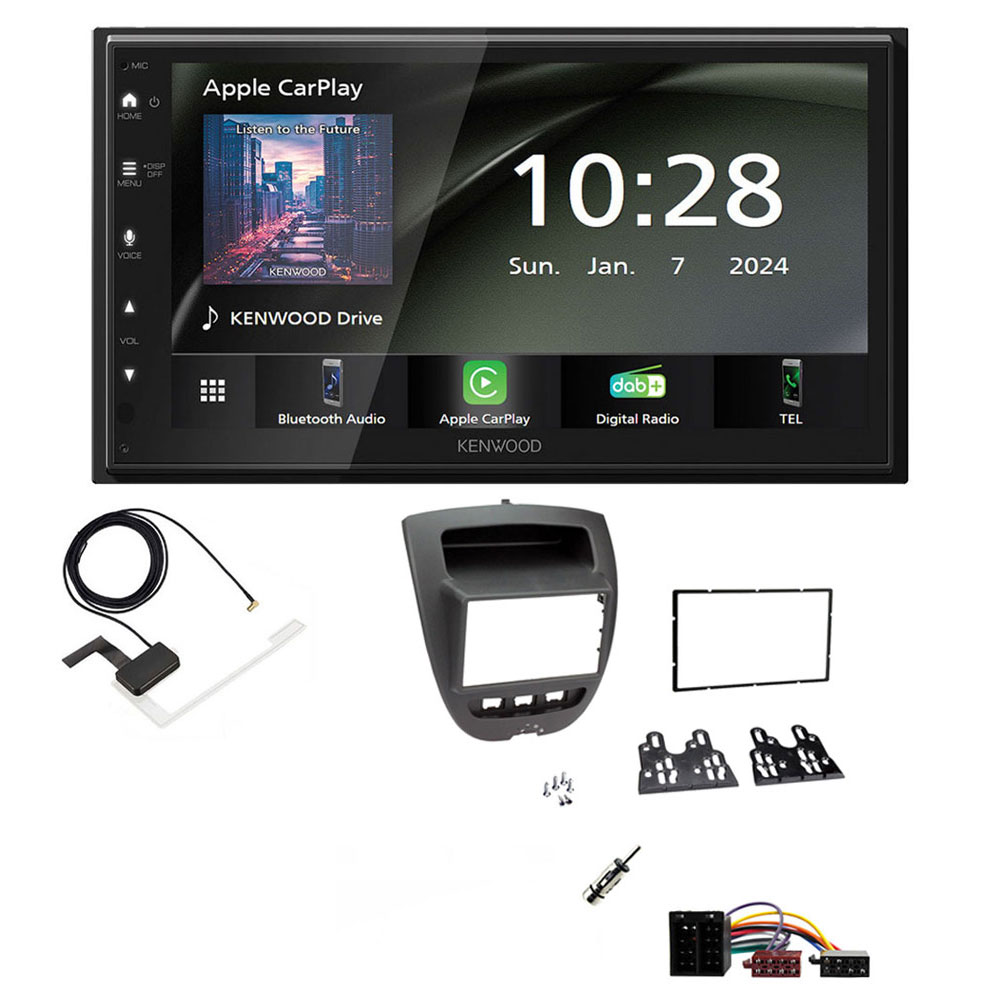 DMX6523DABS + Aerial + FKIT-TOYOTA-70