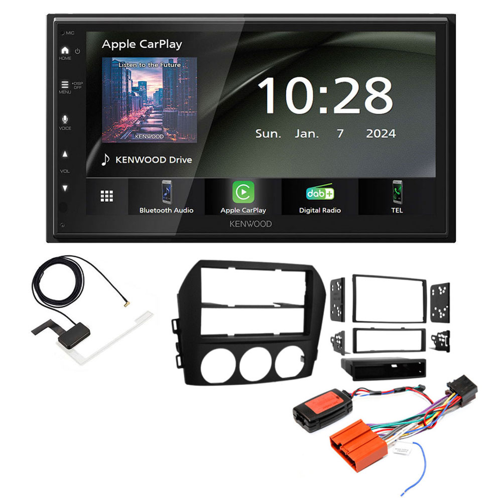 Kenwood DMX6523DABS + Aerial + FK-262-SWC Mazda DMX6523DABS + Aerial + FK-262-SWC
