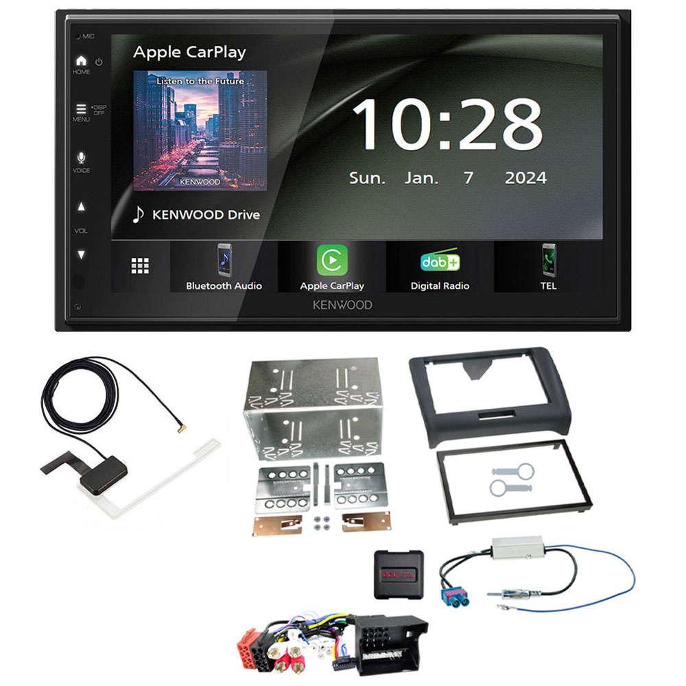 Kenwood DMX6523DABS + Aerial + CTKAU03 Audi DMX6523DABS + Aerial + CTKAU03