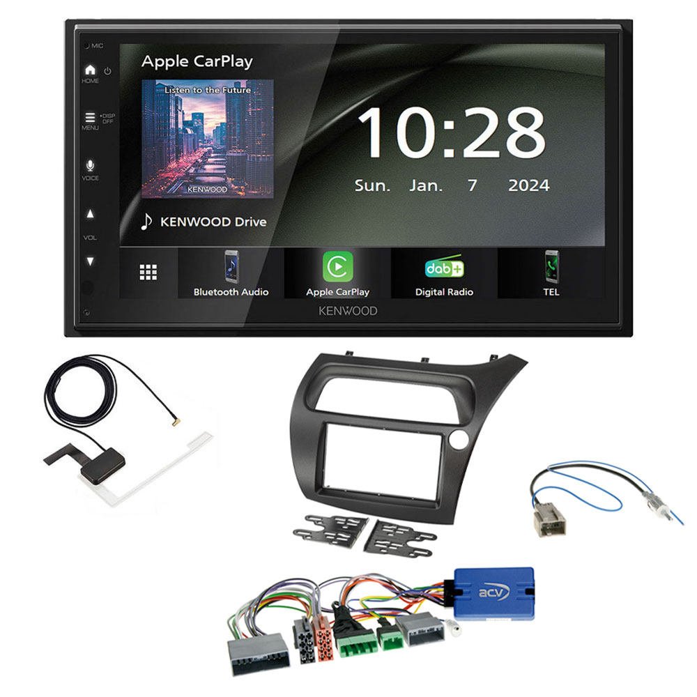Kenwood DMX6523DABS + Aerial + CTKHD01 Honda DMX6523DABS + Aerial + CTKHD01