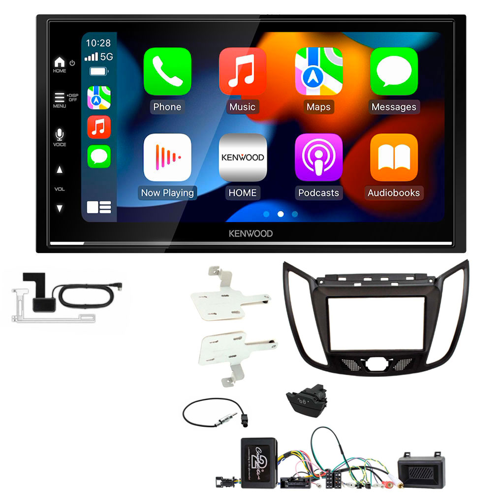 Ford Kuga 20132019 Kenwood DMX7722DABS Wireless Apple CarPlay