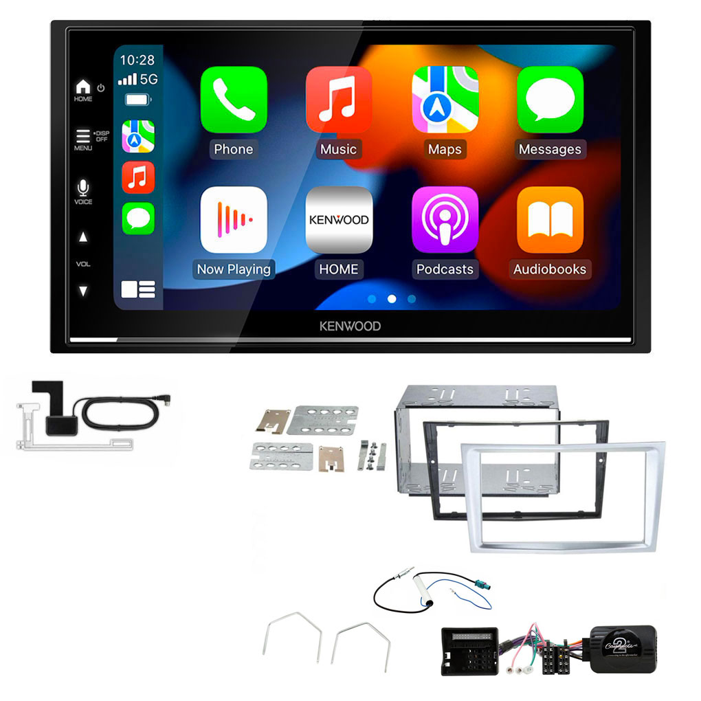 Vauxhall Astra, Antara, Zafira Kenwood DMX7722DABS Wireless Apple CarPlay Stereo Upgrade Kit