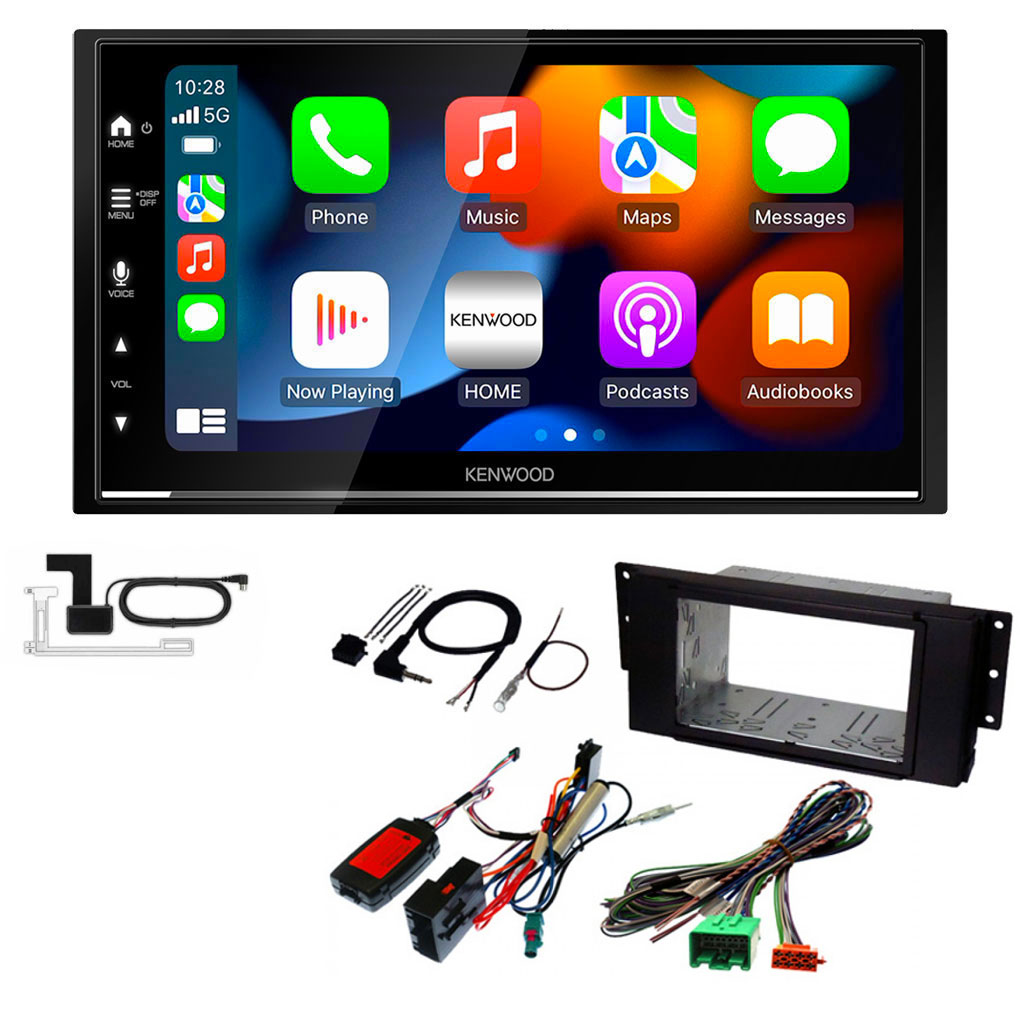 Land Rover Discovery, Range Rover Sport Kenwood DMX7722DABS Wireless Apple CarPlay DAB Stereo Upgrade Kit