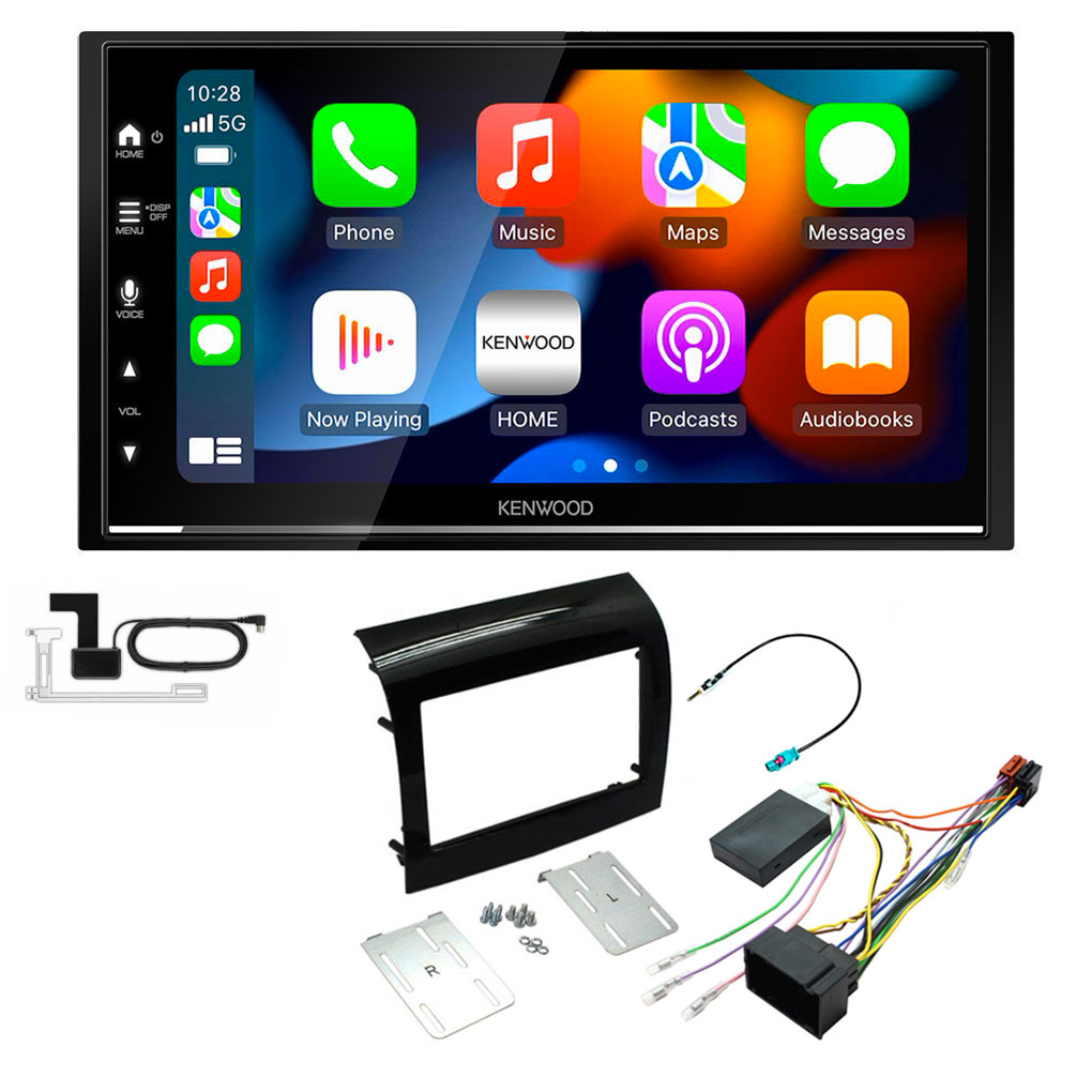 Peugeot Boxer Kenwood DMX7722DABS Wireless Apple CarPlay Android Auto DAB Stereo Upgrade Kit