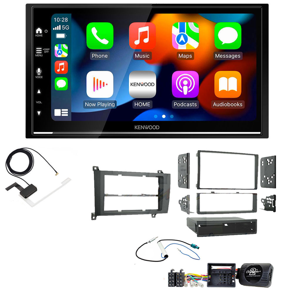 Mercedes Sprinter (2007 - 2016) Kenwood DMX7722DABS Wireless Apple CarPlay DAB Stereo Upgrade Kit