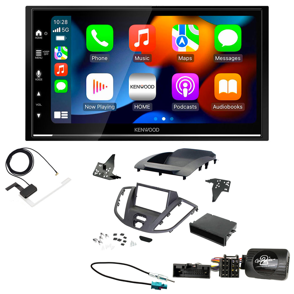 Ford Transit V363 2015 - 2021 Kenwood DMX7722DABS Wireless Apple CarPlay Android Auto DAB Stereo Upgrade Kit