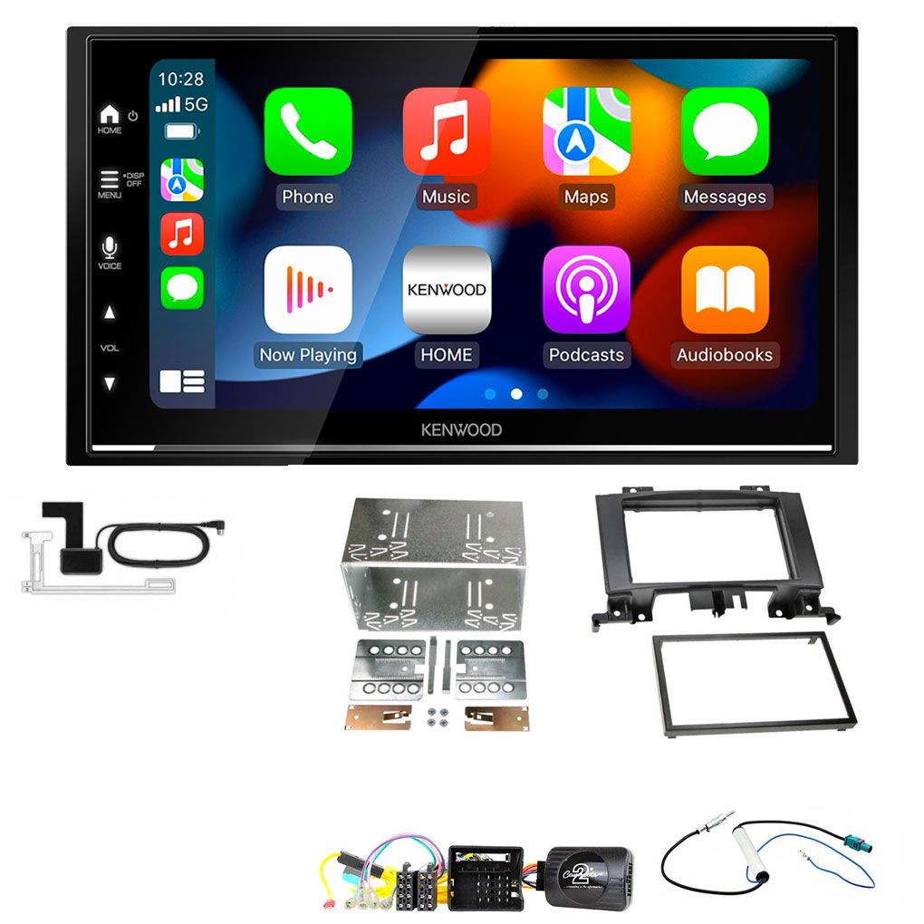 Volkswagen Crafter 2014-2017 Kenwood DMX7722DABS Wireless Apple CarPlay Android Auto DAB Stereo Upgrade Kit