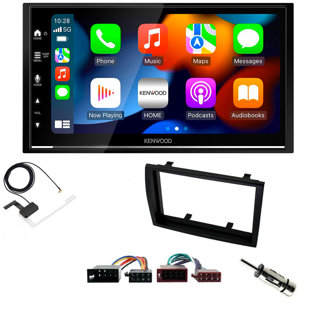 Fiat Ducato 2006 - 2010 Kenwood DMX7722DABS Wireless Apple CarPlay Android Auto DAB Stereo Upgrade Kit