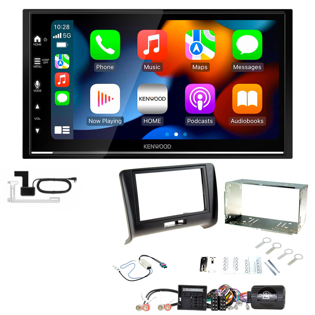 Audi TT Kenwood DMX7722DABS Wireless Apple CarPlay Android
