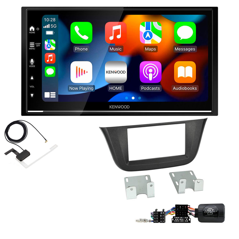 Iveco Daily 2004 - 2021 Kenwood DMX7722DABS Wireless Apple CarPlay Android Auto DAB Stereo Upgrade Kit