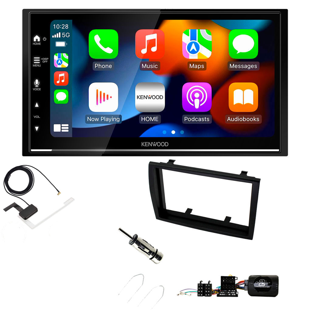 Fiat Ducato 2008 - 2011 Kenwood DMX7722DABS Wireless Apple CarPlay Android Auto DAB Stereo Upgrade Kit