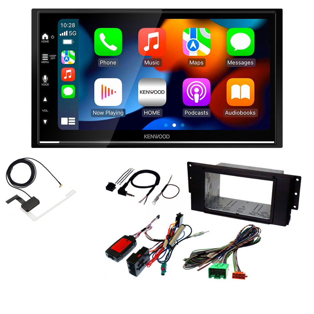 Land Rover Discovery, Range Rover Sport Kenwood DMX7722DABS Wireless Apple CarPlay DAB Stereo Upgrade Kit
