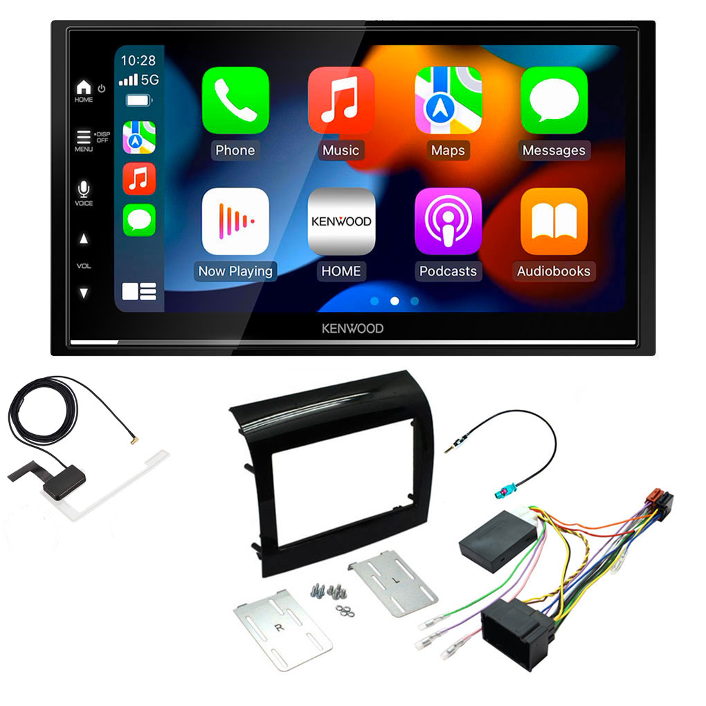 Peugeot Boxer Kenwood DMX7722DABS Wireless Apple CarPlay Android Auto DAB Stereo Upgrade Kit