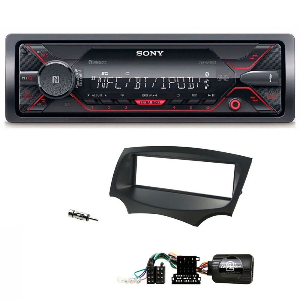 Ford KA 2009 - 2017 Sony Mechless Bluetooth USB iPhone iPod Car Stereo Upgrade Kit