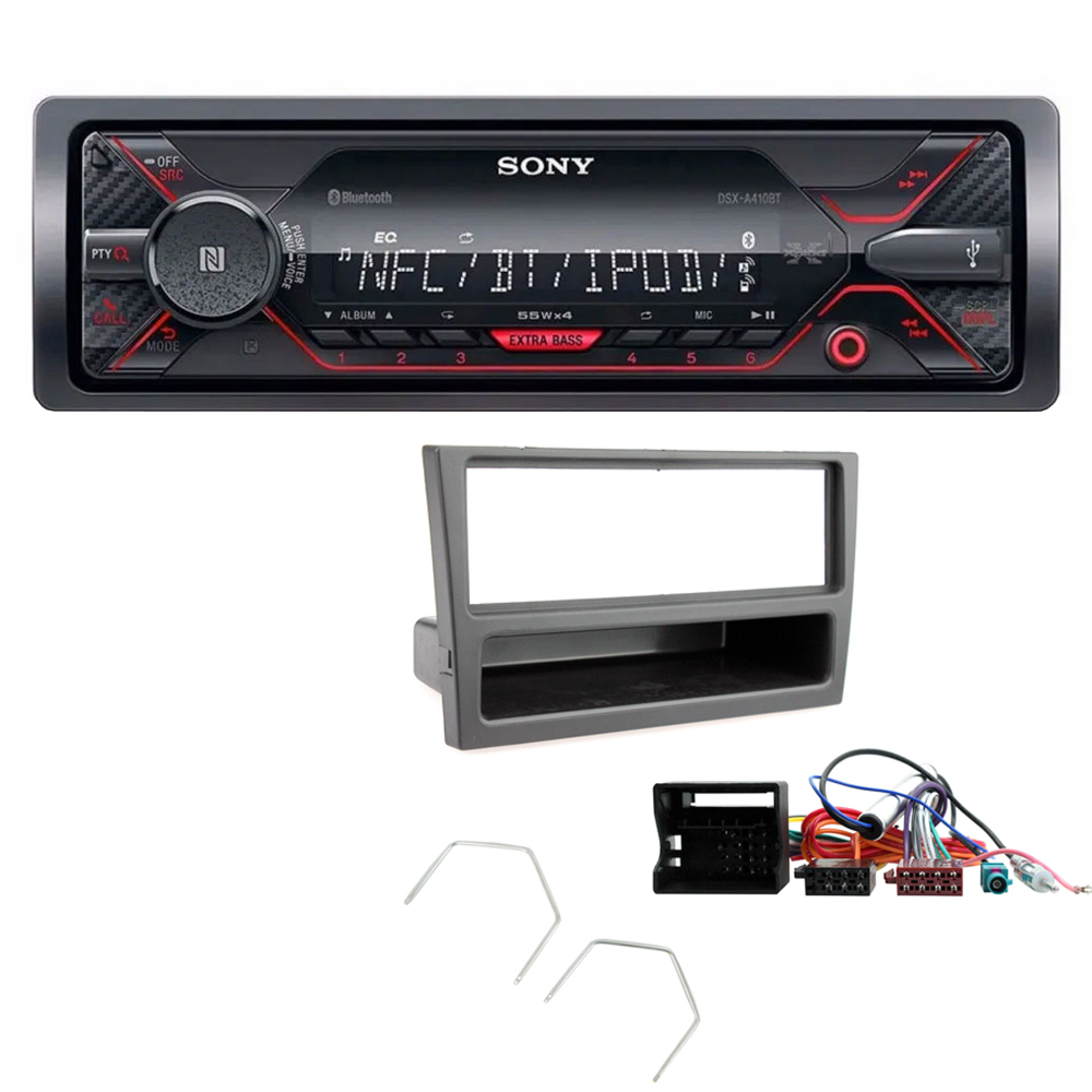 Vauxhall Agila, Corsa, Meriva, Tigra, Vivaro Sony Mechless Bluetooth USB Car Stereo Upgrade Kit