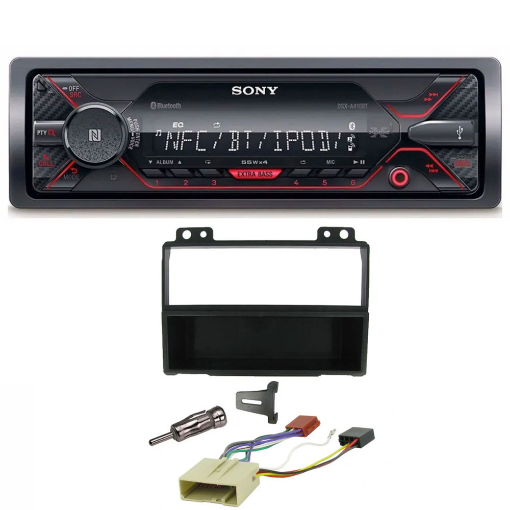 Ford Fiesta, Fusion Sony Mechless Bluetooth USB iPhone iPod Car Stereo Upgrade Kit