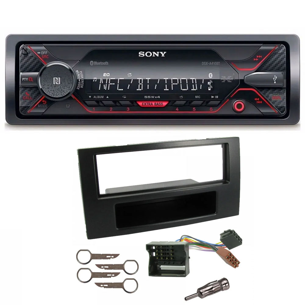 Ford Sony Mechless Bluetooth USB iPhone iPod Car Stereo Upgrade Kit