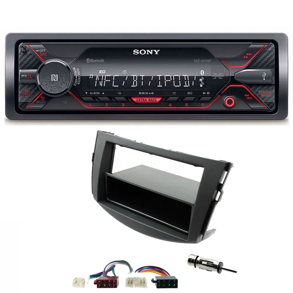 Toyota RAV4 2006 -2013 Sony Mechless Bluetooth USB iPhone iPod Car Stereo Upgrade Kit