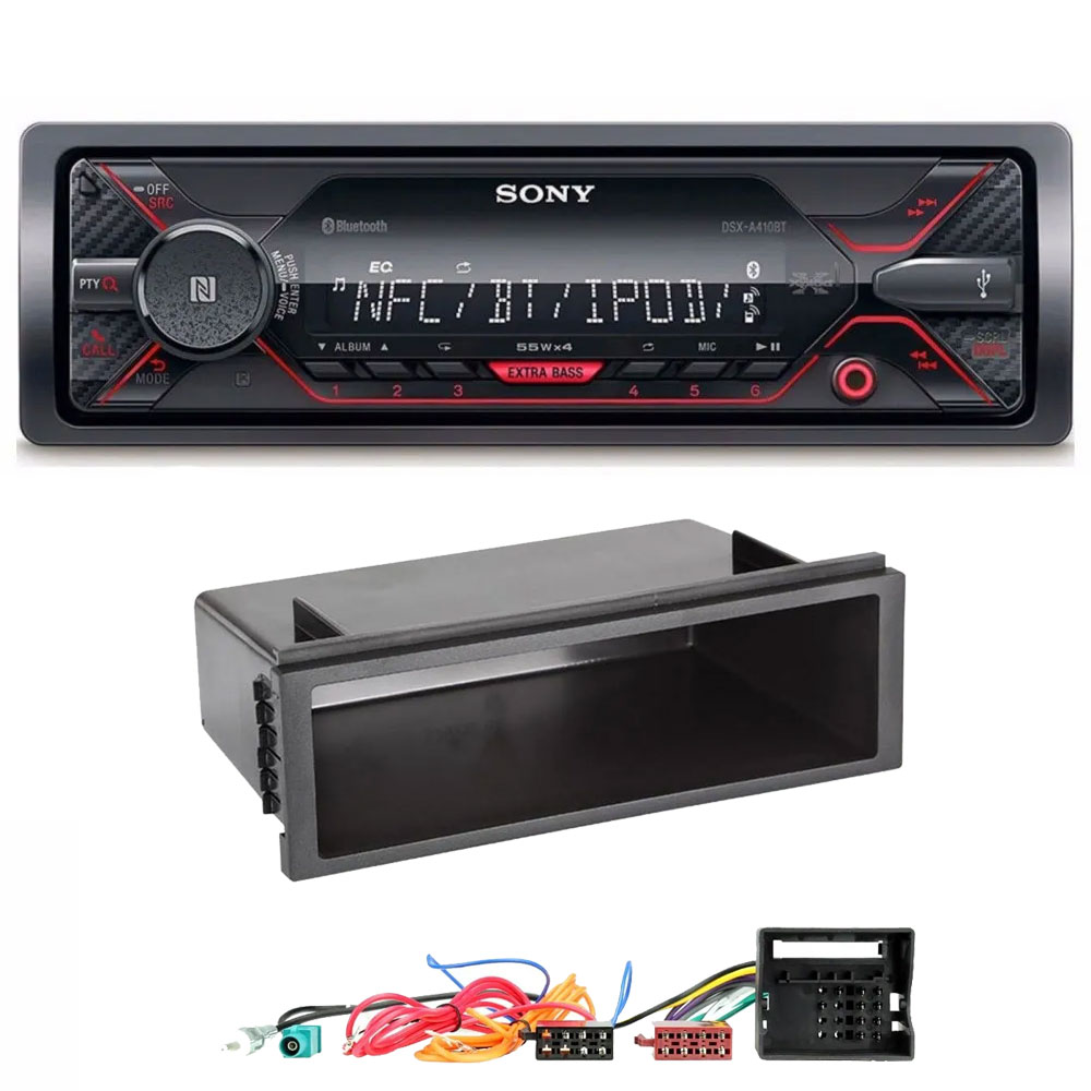 Volkswagen Polo, Transporter Sony Mechless Bluetooth USB iPhone iPod Car Stereo Upgrade Kit