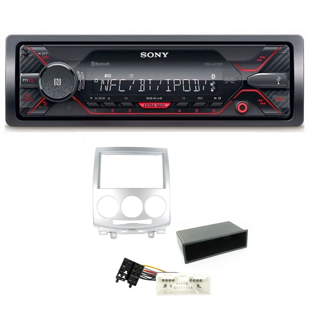 Mazda 5 2005> Sony Mechless Bluetooth USB iPhone iPod Car Stereo Upgrade Kit