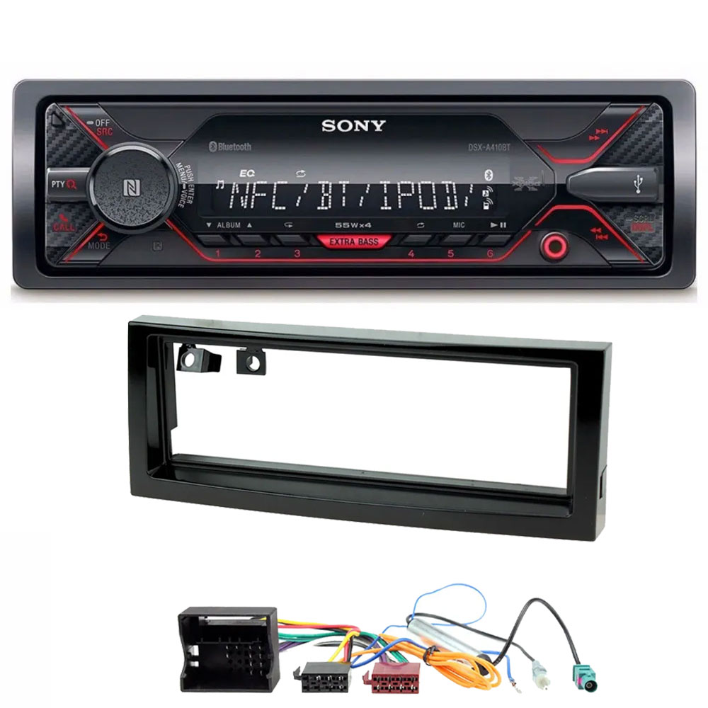 Peugeot 407 (2004-2011) Sony Mechless Bluetooth USB iPhone iPod Car Stereo Upgrade Kit