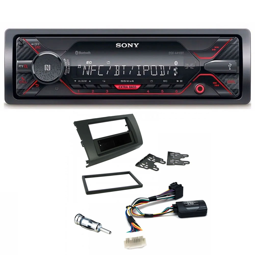 Suzuki Swift Sony Mechless Bluetooth USB iPhone iPod Car Stereo Upgrade Kit