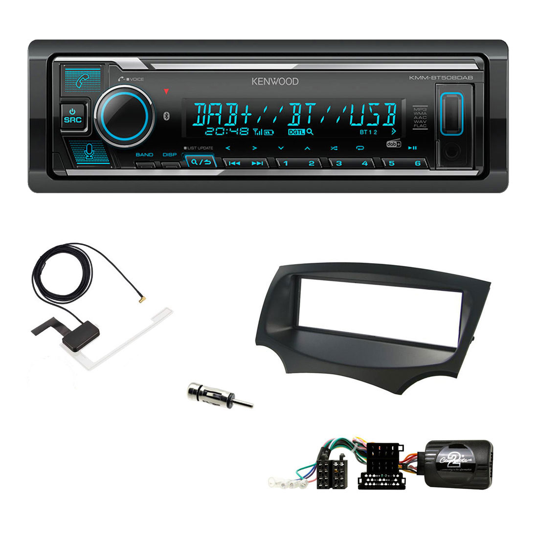 KMM-BT508DAB + CTKFD36