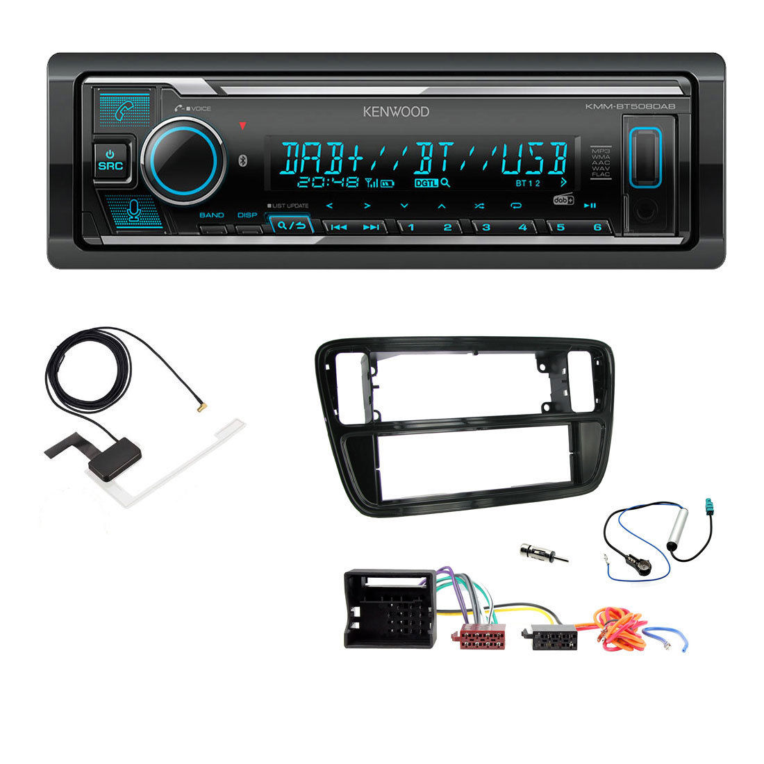 KMM-BT508DAB + CTKVW02-ISO