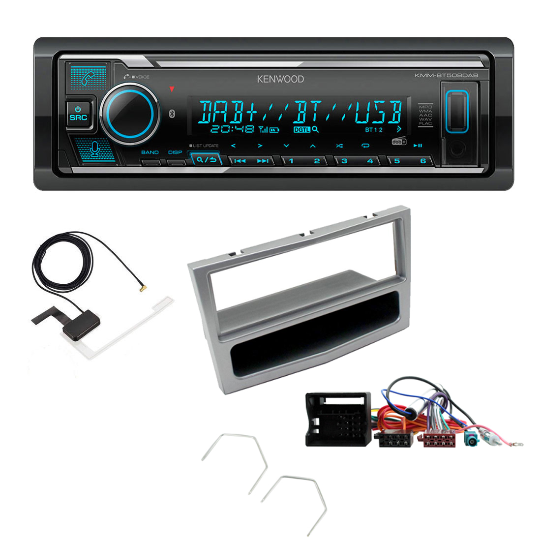 KMM-BT508DAB + FKIT-VAUXHALL-41