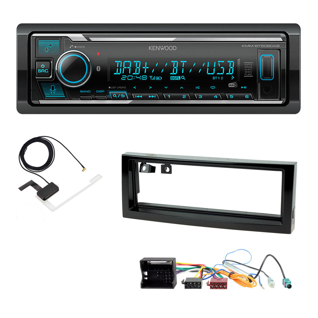 KMM-BT508DAB + FKIT-PEUGEOT-29