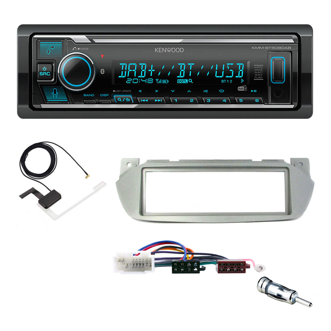 KMM-BT508DAB + FKIT-SUZUKI-10
