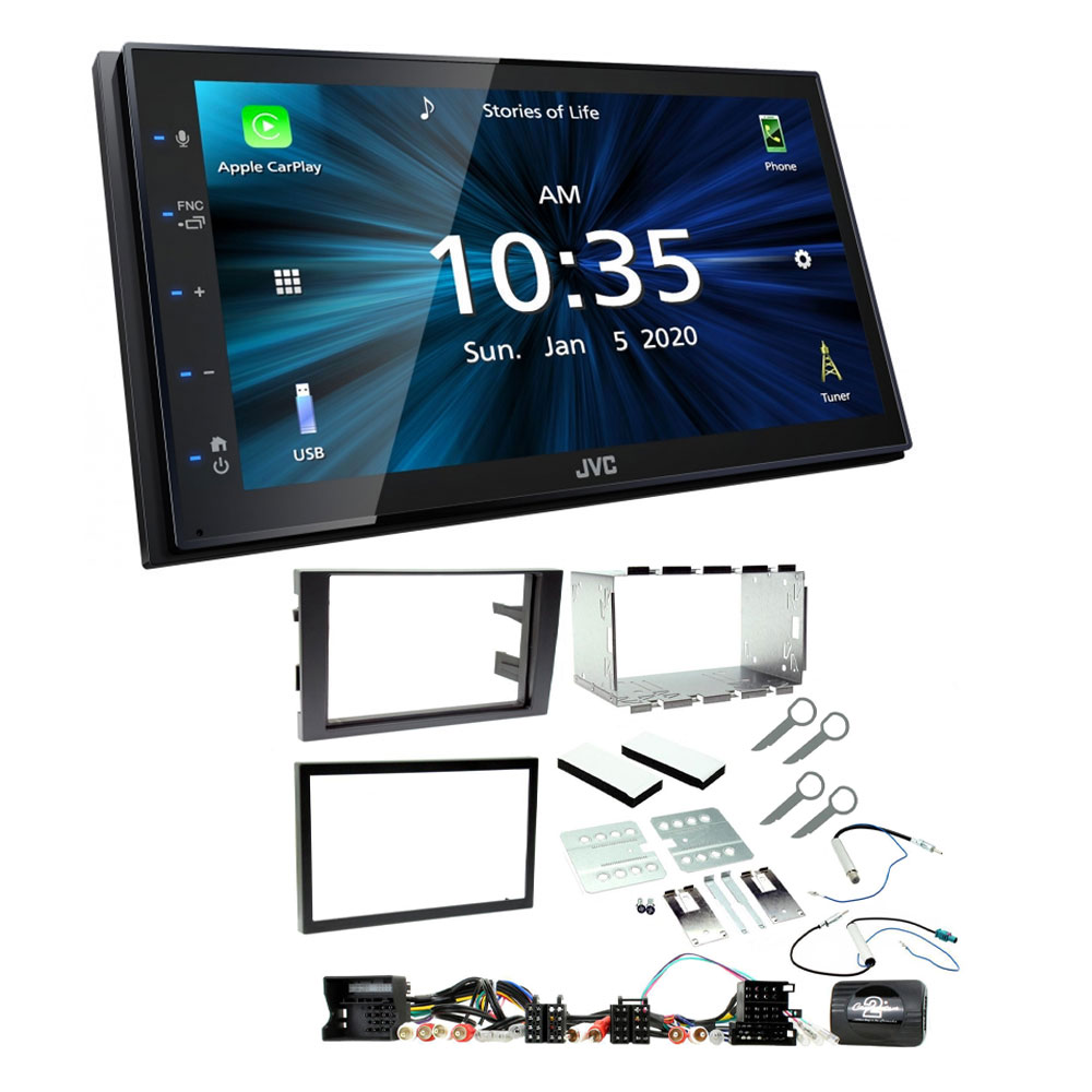 JVC KW-M560BT + CTKAU02 iPod / iPhone Stereos KW-M560BT + CTKAU02
