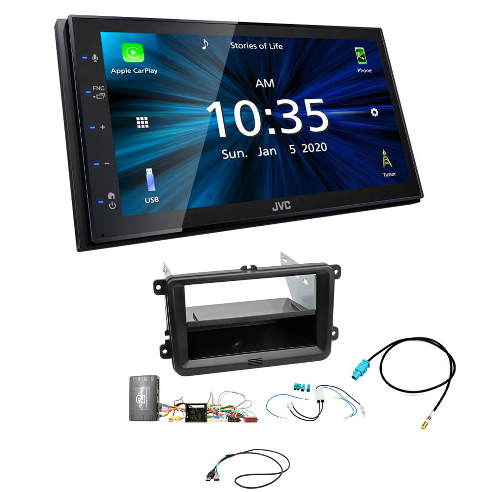 JVC KW-M560BT + FKIT-VW-66 iPod / iPhone Stereos KW-M560BT + FKIT-VW-66