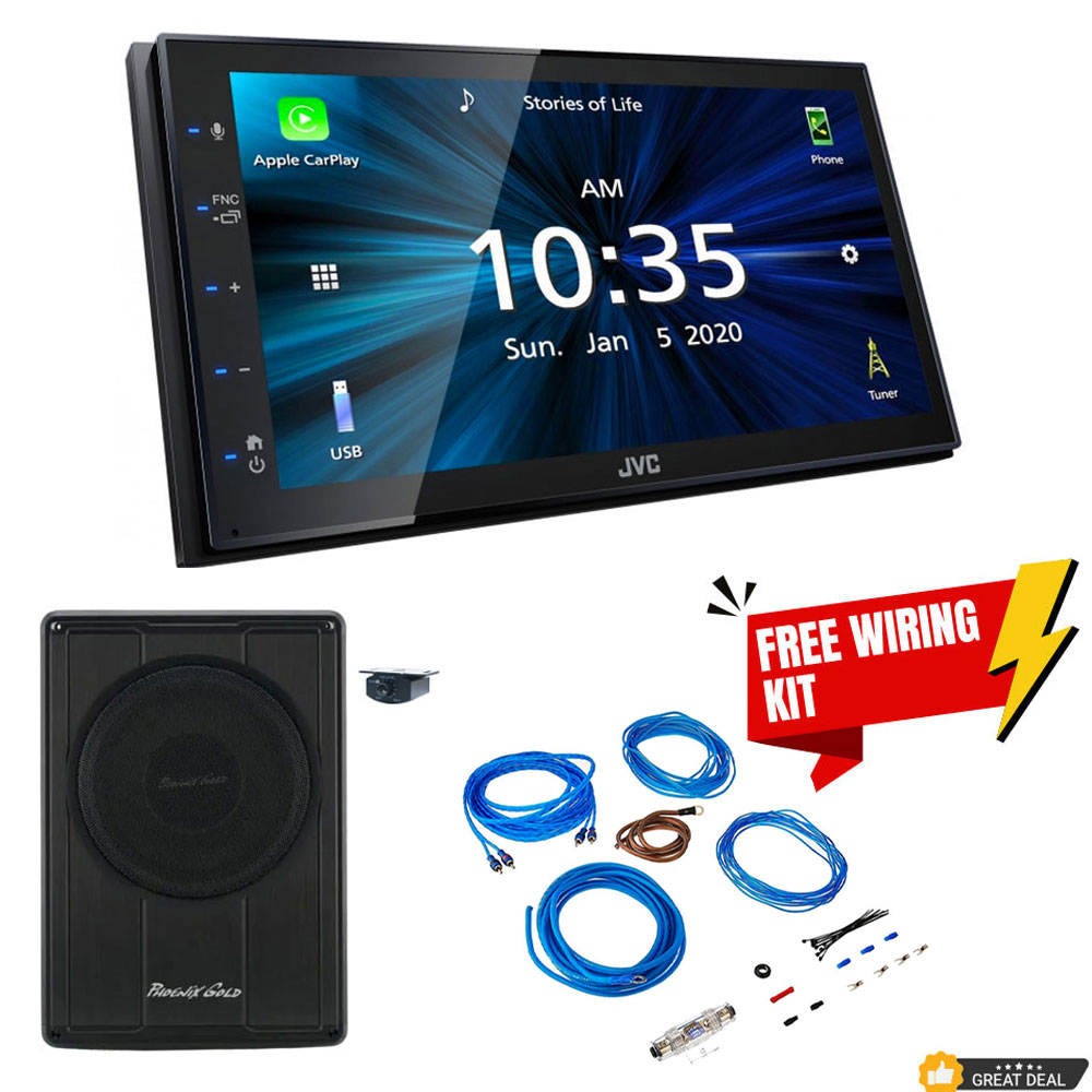 JVC KW-M560BT + Z8150V2 + SSK8 iPod / iPhone Stereos KW-M560BT + Z8150V2 + SSK8