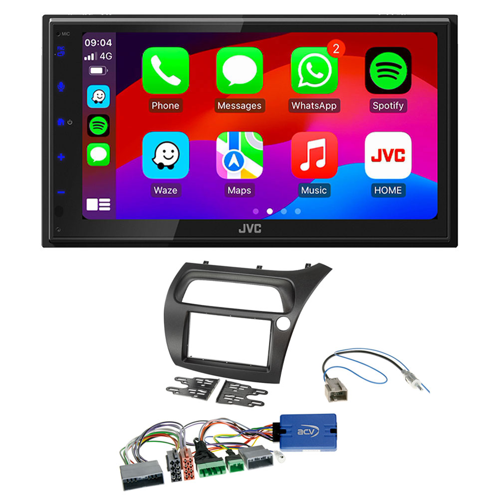 JVC KW-M593BT + CTKHD01 Honda KW-M593BT + CTKHD01