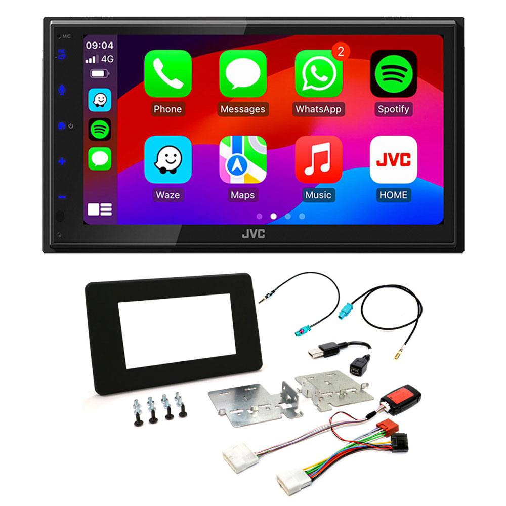 JVC KW-M593BT + FK-641 Renault KW-M593BT + FK-641