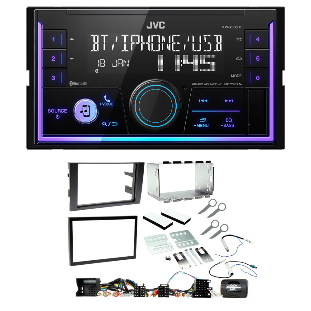 JVC KW-X850BT + CTKAU02 Audi KW-X850BT + CTKAU02